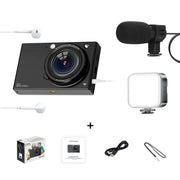 Fotocamera digitale CCD ad alta definizione Telecamera con scheda WiFi da 64 milioni, Black, White, Black + Microphone/Fill Light/Headphone Cable, White + Microphone/Fill Light/Headphone Cable, Black + Fill Light, White + Fill Light, Black + Microphone...