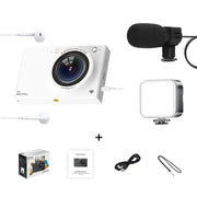 Fotocamera digitale CCD ad alta definizione Telecamera con scheda WiFi da 64 milioni, Black, White, Black + Microphone/Fill Light/Headphone Cable, White + Microphone/Fill Light/Headphone Cable, Black + Fill Light, White + Fill Light, Black + Microphone...