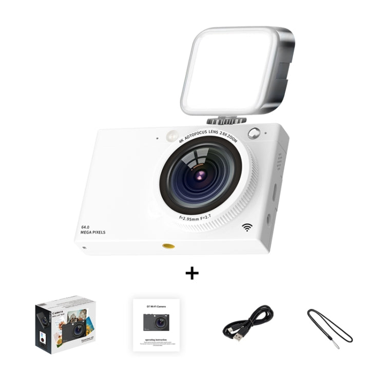 Fotocamera digitale CCD 64MP con WiFi e microfono