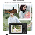 Fotocamera digitale CCD 64MP con WiFi e microfono