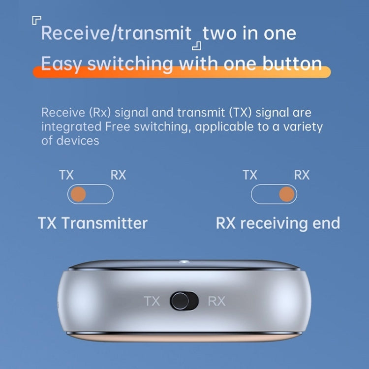 Trasmettitore ricevitore audio Bluetooth 5.3 AUX per auto, C79