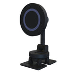 Supporto per telefono per auto magnetico rotante per console centrale a 360° Staffa di navigazione automobilistica in lega di zinco, Magnetic Holder