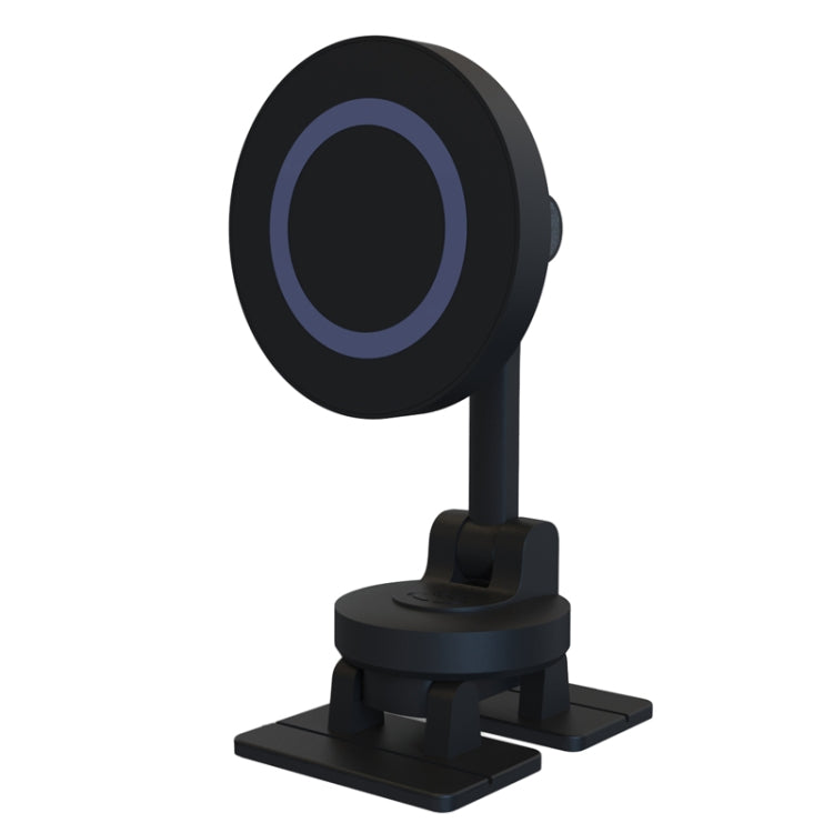Supporto per telefono per auto magnetico rotante per console centrale a 360° Staffa di navigazione automobilistica in lega di zinco, Magnetic Holder