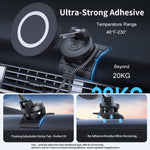 Supporto per telefono per auto magnetico rotante per console centrale a 360° Staffa di navigazione automobilistica in lega di zinco, Magnetic Holder