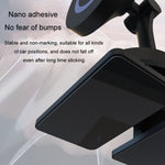 Supporto per telefono per auto magnetico rotante per console centrale a 360° Staffa di navigazione automobilistica in lega di zinco, Magnetic Holder
