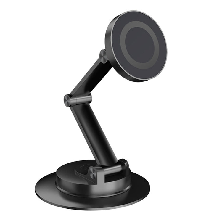 Supporto magnetico per cellulare girevole a 360 gradi Supporto di navigazione pieghevole per auto in metallo Magsafe, Folding Magnetic Holder