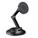 Supporto magnetico per cellulare girevole a 360 gradi Supporto di navigazione pieghevole per auto in metallo Magsafe, Folding Magnetic Holder