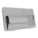 Custodia multifunzionale per occhiali da sole per parasole per auto, custodia per biglietti d'identità, custodia per occhiali da vista per visiera parasole per auto