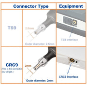 Cavo coassiale RF da SMA femmina a CRC9 maschio piatto sopra la finestra, 20cm, 30cm, 40cm
