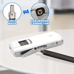 Cavo coassiale RF da SMA femmina a CRC9 maschio piatto sopra la finestra, 20cm, 30cm, 40cm