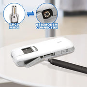 Cavo coassiale RF da SMA femmina a CRC9 maschio piatto sopra la finestra, 20cm, 30cm, 40cm