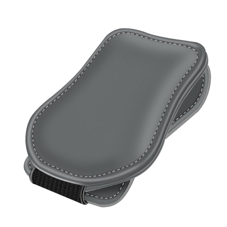 Clip per occhiali da auto Borsa per occhiali da sole con chiusura magnetica in pelle per auto