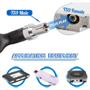 Cavo coassiale RF da SMA femmina a TS9 maschio piatto sopra la finestra, 20cm, 30cm, 40cm