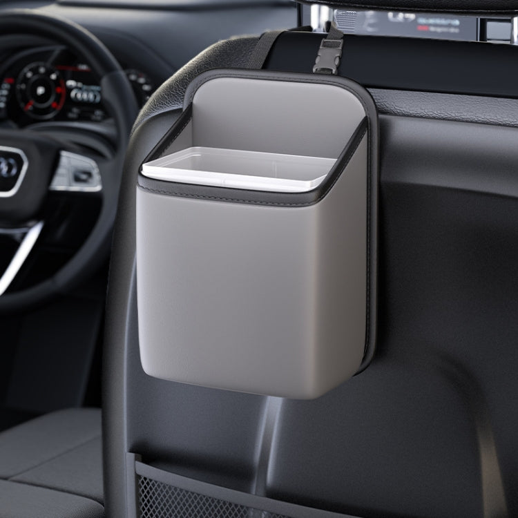 Borsa portaoggetti per seggiolino auto con secchio impermeabile per spazzatura multifunzionale