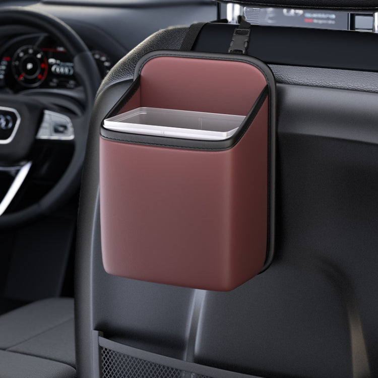 Borsa portaoggetti per seggiolino auto con secchio impermeabile per spazzatura multifunzionale