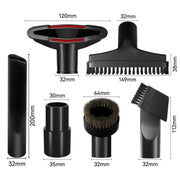 Accessori universali per aspirapolvere Adattatore per ugello da 32 mm Kit di pulizia, 6 In 1, 9 In 1 Set 1, 9 In 1 Set 2, 9 In 1 Set 4, 10 In 1