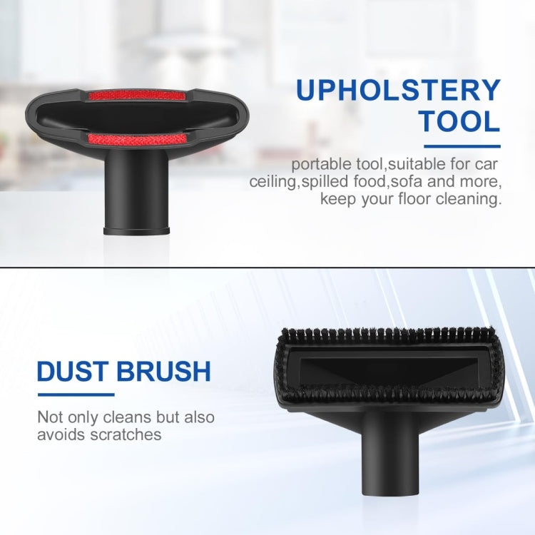 Adattatore universale 32 mm per aspirapolvere con kit pulizia