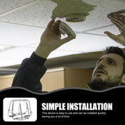 Staffa di copertura protettiva della testa dell'irrigatore antincendio non smontabile, For 4-point Sprinkler, For 6-point Sprinkler, For Red 4-point Sprinkler, For Red 6-point Sprinkler, For Embedded 4-point Sprinkler, Red Protective Cover