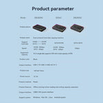 Scatola per disco rigido a stato solido con base per disco rigido a doppio slot Blueendless M.2, spina americana, RGB Dual NVME or Dual SATA, Dual NVME or Dual SATA, RGB NVME + SATA, NVME + SATA, RGB Dual SATA, Dual SATA