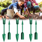 Grande piantatrice in vaso per la rimozione di piantine da giardinaggio e seminatrice per vivaio, 2pcs / Set