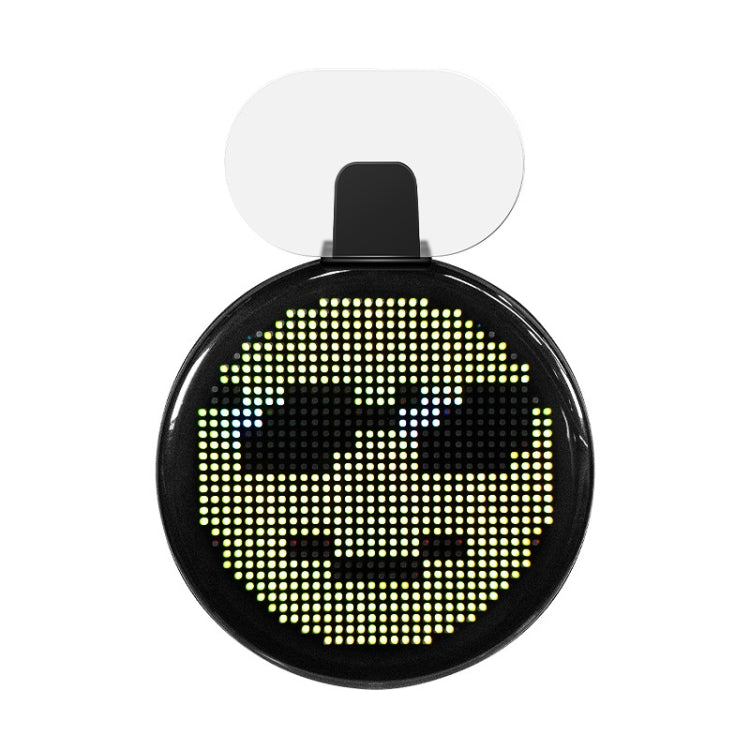 HI.GROOM Auto LED Pixel Emoji personalizzati Luci Schermo AI interattivo con telecomando Bluetooth, No Remote Control, With Remote Control