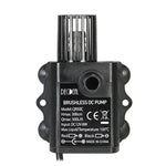 Pompa per fontana ad acqua fredda con circolazione micro solare senza spazzole DC12V, QR50C