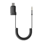 Adattatore Bluetooth 5.4 Ricevitore Bluetooth per auto Supporto per riproduzione disco U da AUX a USB