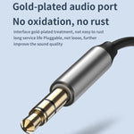Adattatore Bluetooth 5.4 Ricevitore Bluetooth per auto Supporto per riproduzione disco U da AUX a USB