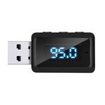 T60 Bluetooth 5.3 Ricevitore Trasmettitore Audio Autoradio USB FM Ricevitore Bluetooth, T60 2 in 1