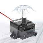 Pompa per fontana ad acqua fredda con circolazione micro solare senza spazzole DC12V, QR30E