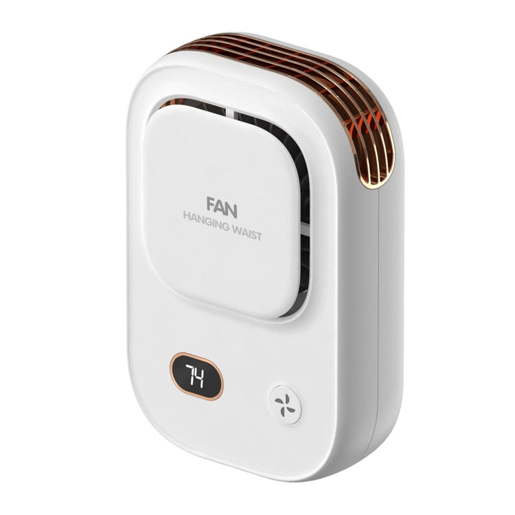 HX-150A Ventilatore da collo sospeso silenzioso senza pale con display digitale per esterni e ricarica USB