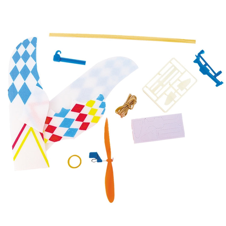 Modello Aeroplano con Elastici Potenza per Bambini 3+