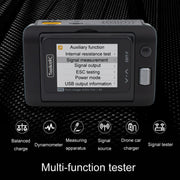 ToolkitRC M9 600W Caricabatterie Li-Po per aeroplani con bilanciamento e funzione vocale, M9