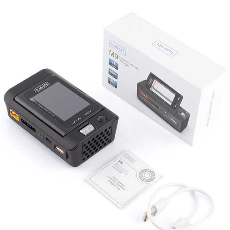 ToolkitRC M9 Caricabatterie Li-Po 600W per aeroplani