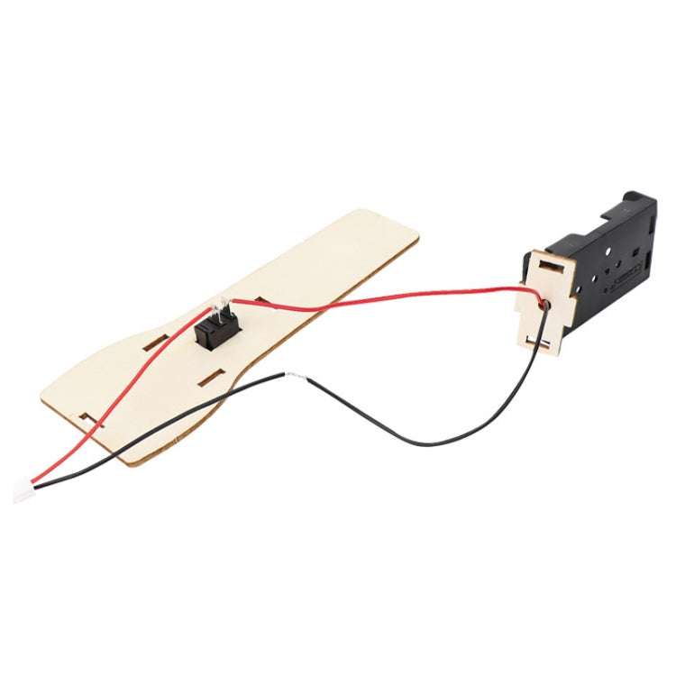 Kit di materiali per giocattoli in legno fatti a mano, torcia elettrica fatta in casa, creatore di attrezzature sperimentali per l'aula, DIY Homemade Flashlight