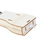 Kit di materiali per giocattoli in legno fatti a mano, torcia elettrica fatta in casa, creatore di attrezzature sperimentali per l'aula, DIY Homemade Flashlight