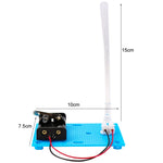 Kit di materiale per modelli di assemblaggio fai da te per bambini, fatto a mano, in fibra ottica colorata, divertente, scientifico, Colorful Fiber Optic Light