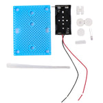 Kit di materiale per modelli di assemblaggio fai da te per bambini, fatto a mano, in fibra ottica colorata, divertente, scientifico, Colorful Fiber Optic Light