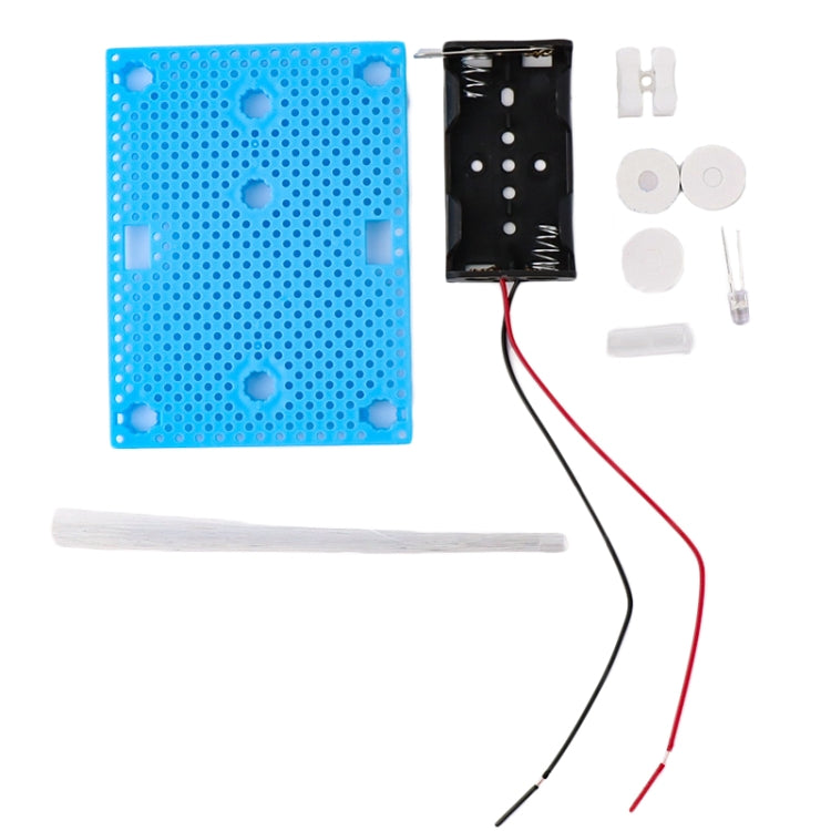 Kit di materiale per modelli di assemblaggio fai da te per bambini, fatto a mano, in fibra ottica colorata, divertente, scientifico, Colorful Fiber Optic Light