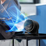 Ventilatore da tavolo USB HX-F315 con display digitale