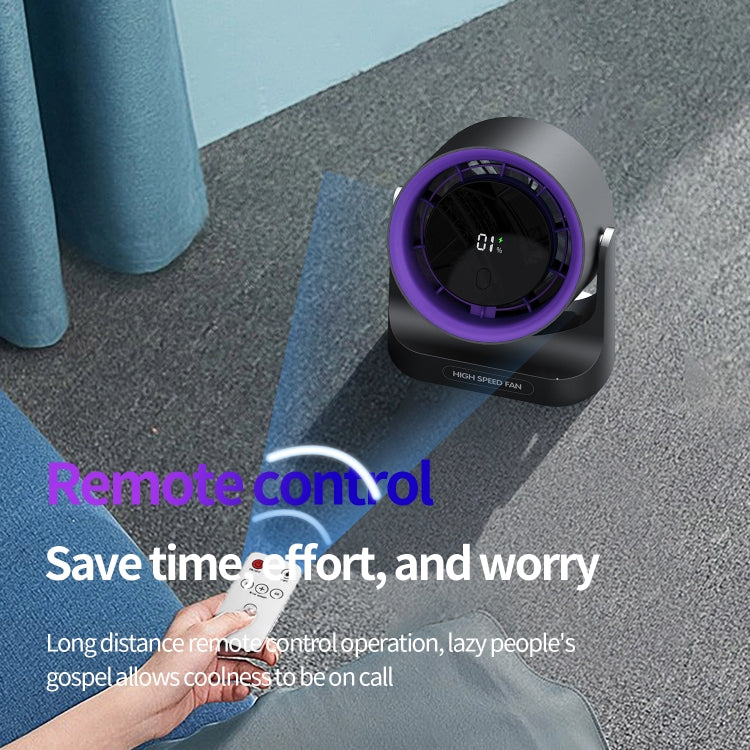 Ventilatore da tavolo USB HX-F315 con display digitale