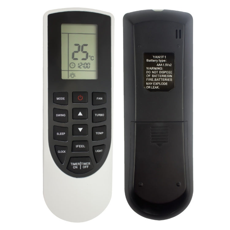 Telecomando ricambio condizionatore GREE YAN1F1