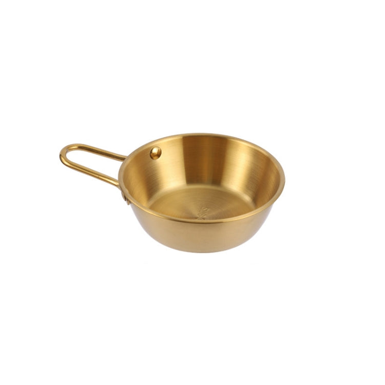 Ciotola per condimento in acciaio inossidabile 304, bottiglia per servire snack e vino di riso, 10.5cm With Handle Silver, 12cm With Handle Silver, 13cm With Handle SIlver, 14cm With Handle Silver, 17cm With Handle Silver, 10.5cm With Handle Gold      ...