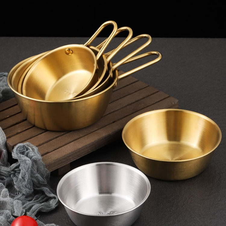 Ciotola per condimento in acciaio inossidabile 304, bottiglia per servire snack e vino di riso, 10.5cm With Handle Silver, 12cm With Handle Silver, 13cm With Handle SIlver, 14cm With Handle Silver, 17cm With Handle Silver, 10.5cm With Handle Gold      ...
