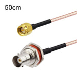 Cavo adattatore RF coassiale RG316 da SMA maschio a BNC femmina impermeabile, 15cm, 30cm, 50cm, 100cm