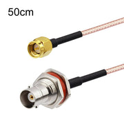 Cavo adattatore RF coassiale RG316 da SMA maschio a BNC femmina impermeabile, 15cm, 30cm, 50cm, 100cm