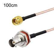 Cavo adattatore RF coassiale RG316 da SMA maschio a BNC femmina impermeabile, 15cm, 30cm, 50cm, 100cm