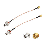Cavo adattatore RF coassiale RG316 da SMA maschio a BNC femmina impermeabile, 15cm, 30cm, 50cm, 100cm