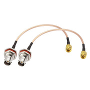 Cavo adattatore RF coassiale RG316 da SMA maschio a BNC femmina impermeabile, 15cm, 30cm, 50cm, 100cm