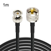 Cavo adattatore BNC maschio a UHF maschio RG58, 0.5m, 1m, 2m, 3m, 5m, 8m, 10m